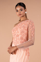 One shoulder Mermaid GownDSC09537 2